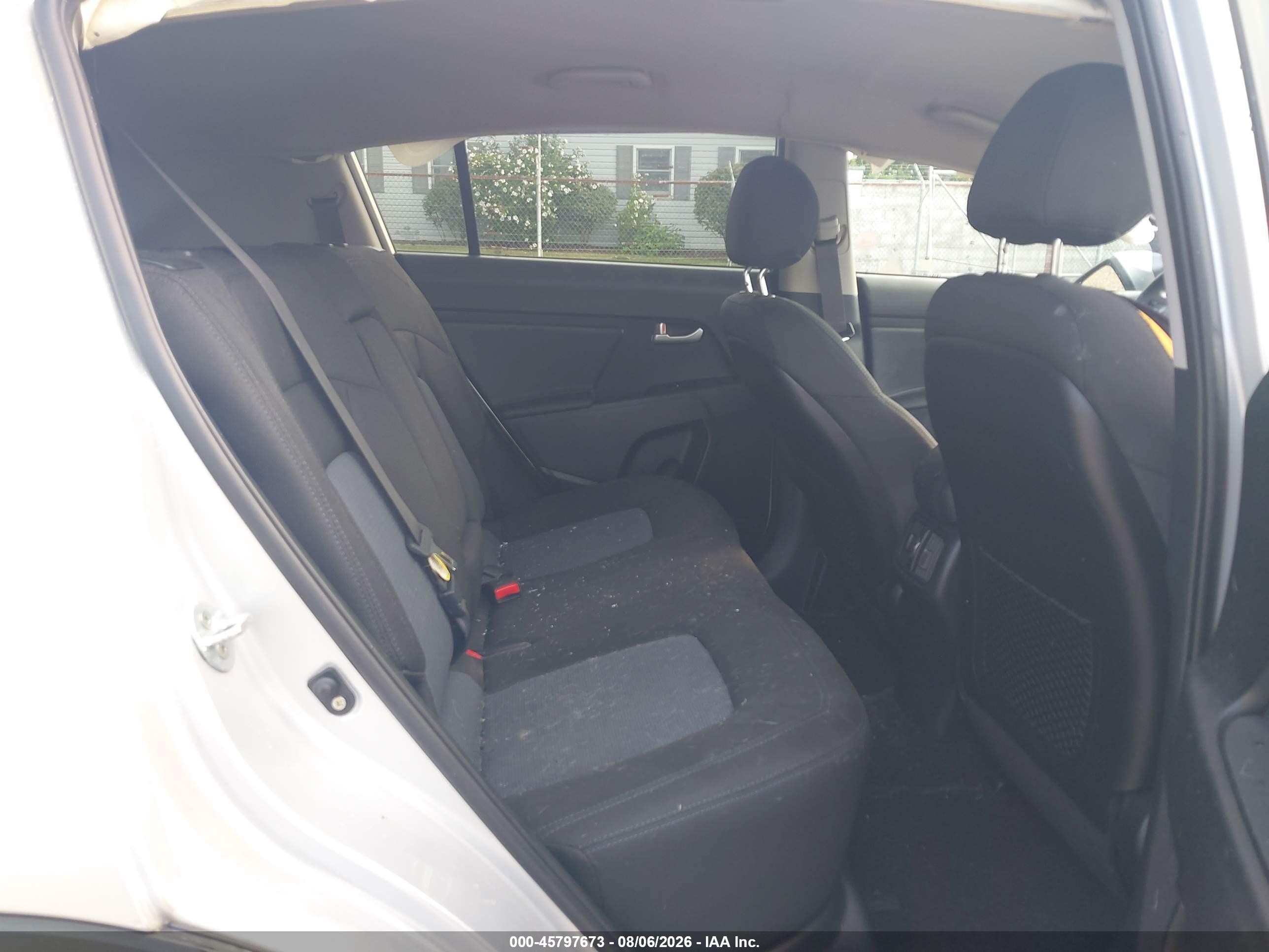 2015 Kia Sportage Lx Черный vin: KNDPBCAC9F7684209