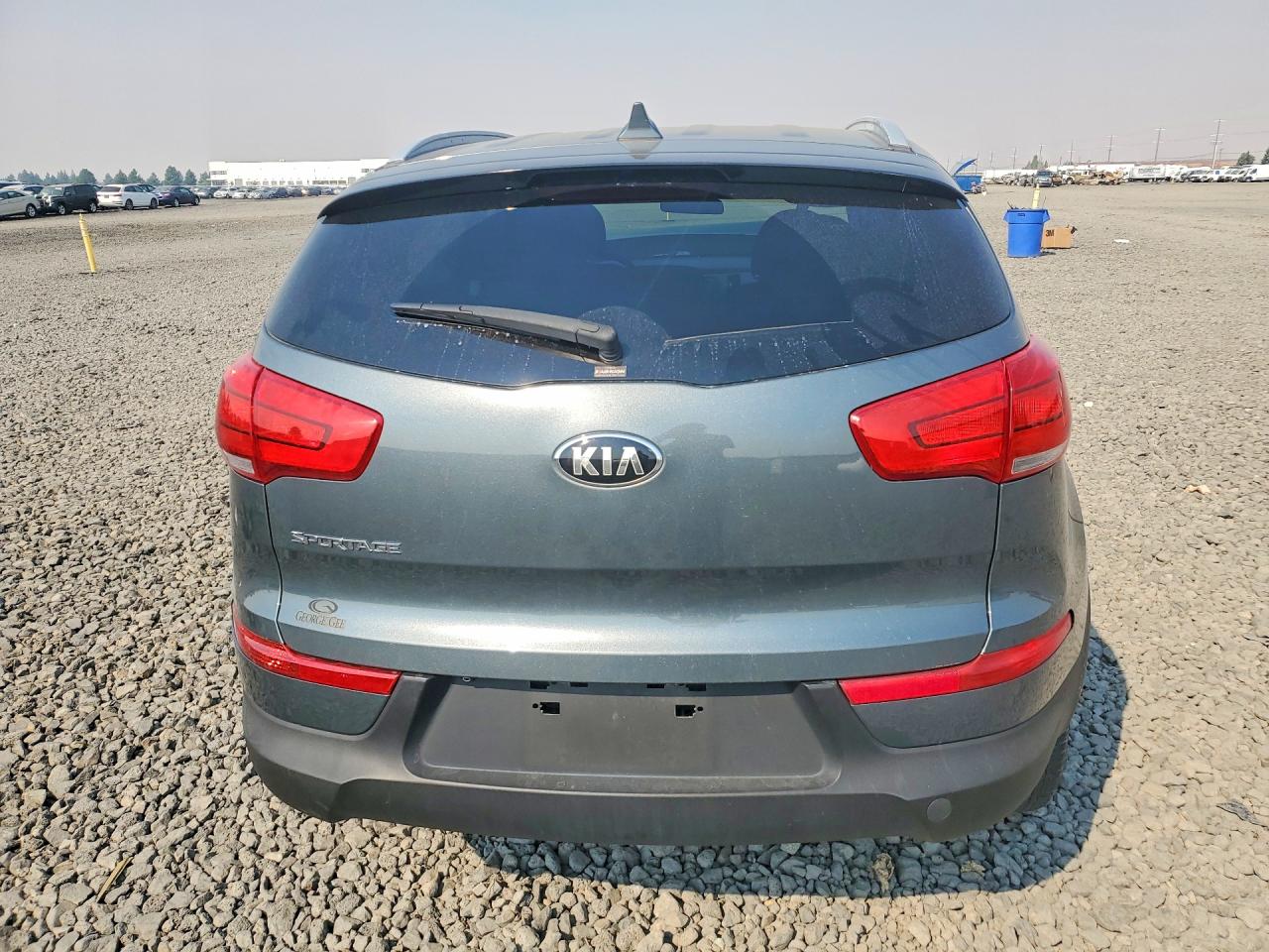 2015 Kia Sportage Lx Blue vin: KNDPBCAC9F7713871