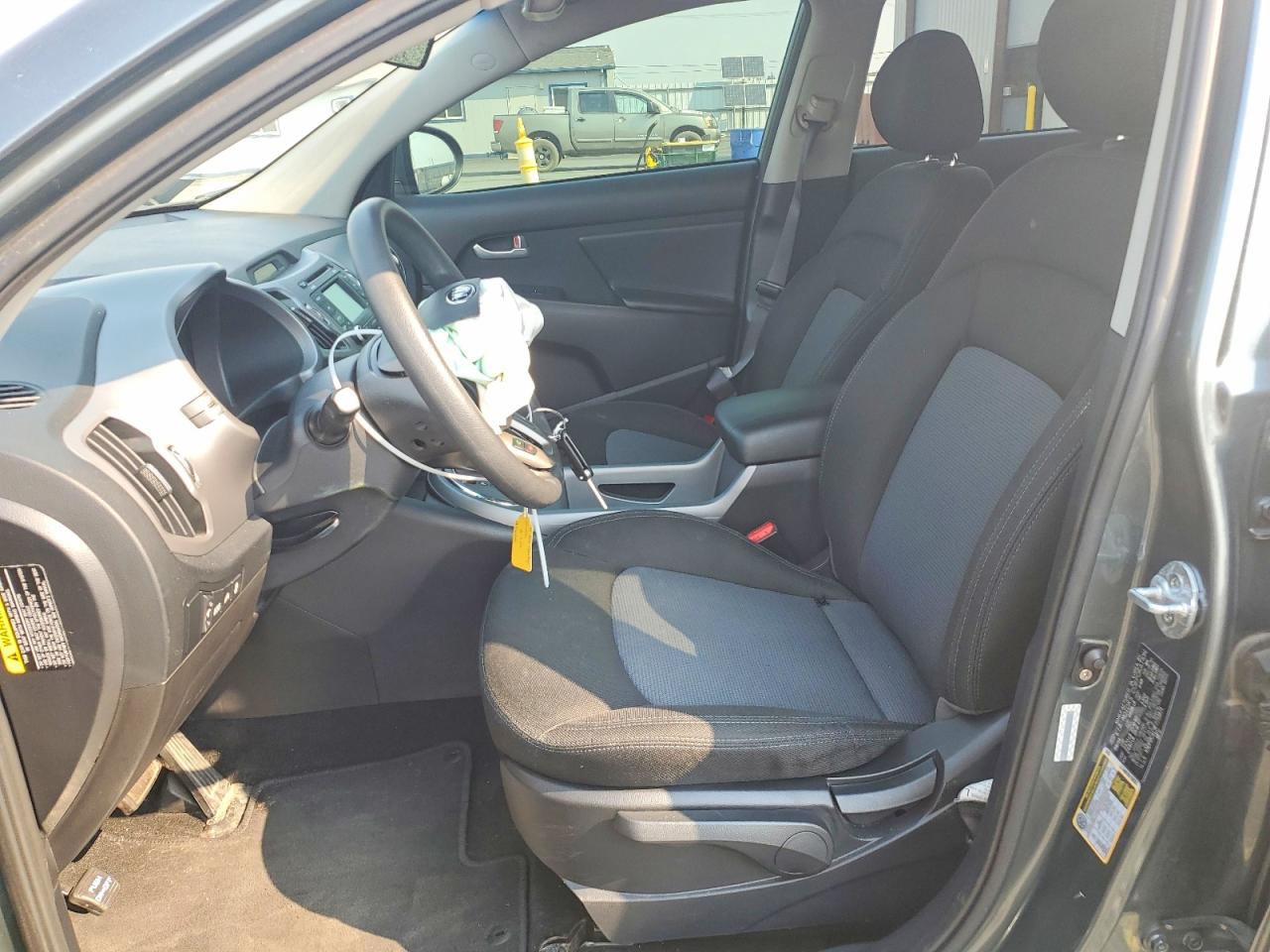 2015 Kia Sportage Lx Blue vin: KNDPBCAC9F7713871