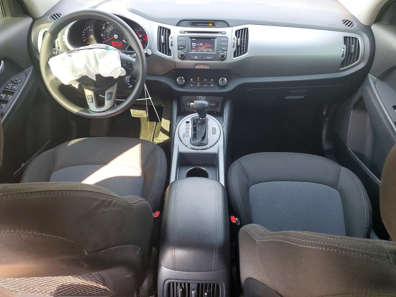 2015 Kia Sportage Lx Blue vin: KNDPBCAC9F7713871
