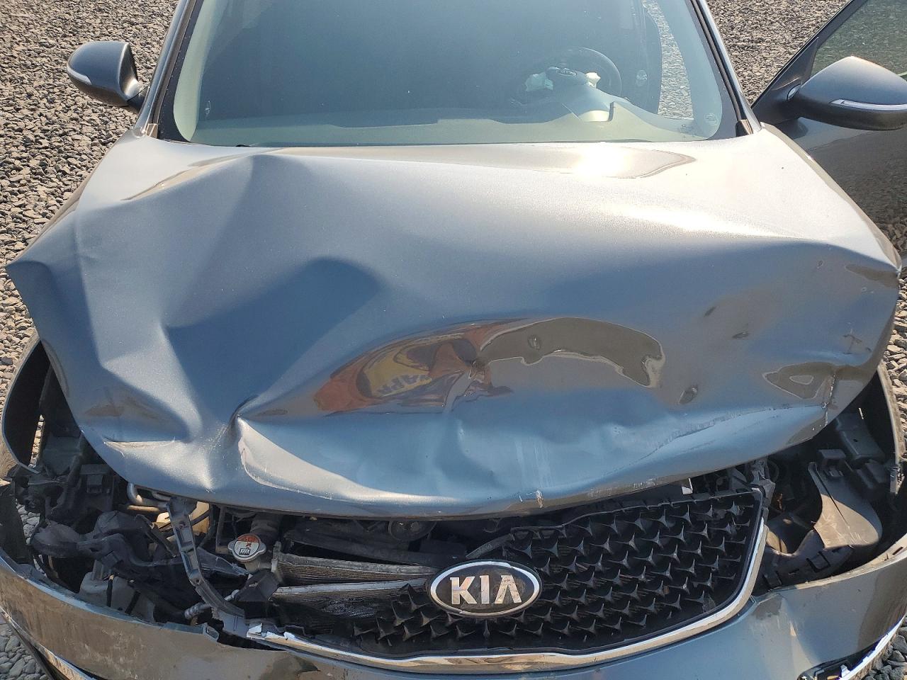 2015 Kia Sportage Lx Blue vin: KNDPBCAC9F7713871