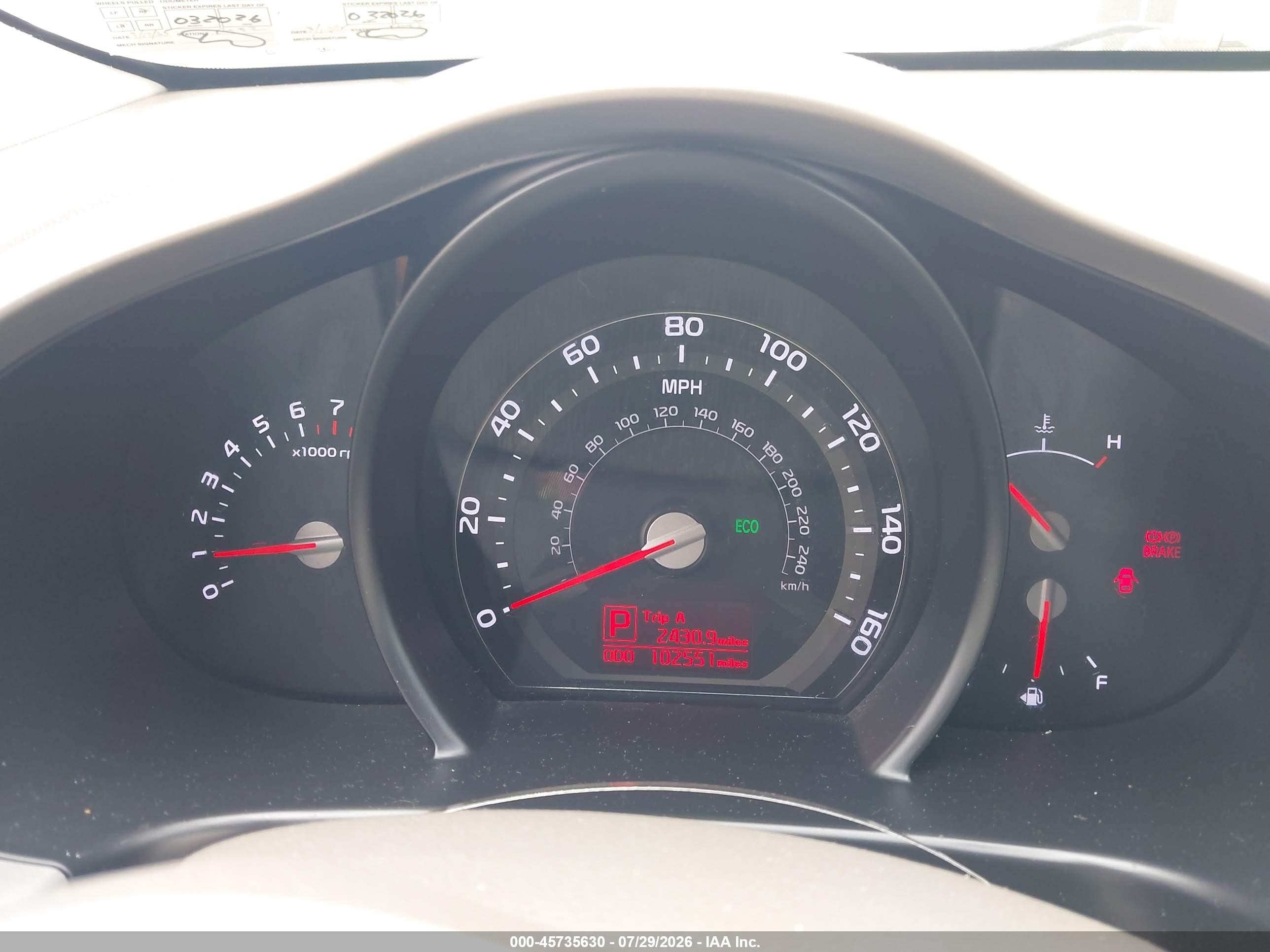 2015 Kia Sportage Lx White vin: KNDPBCAC9F7766294
