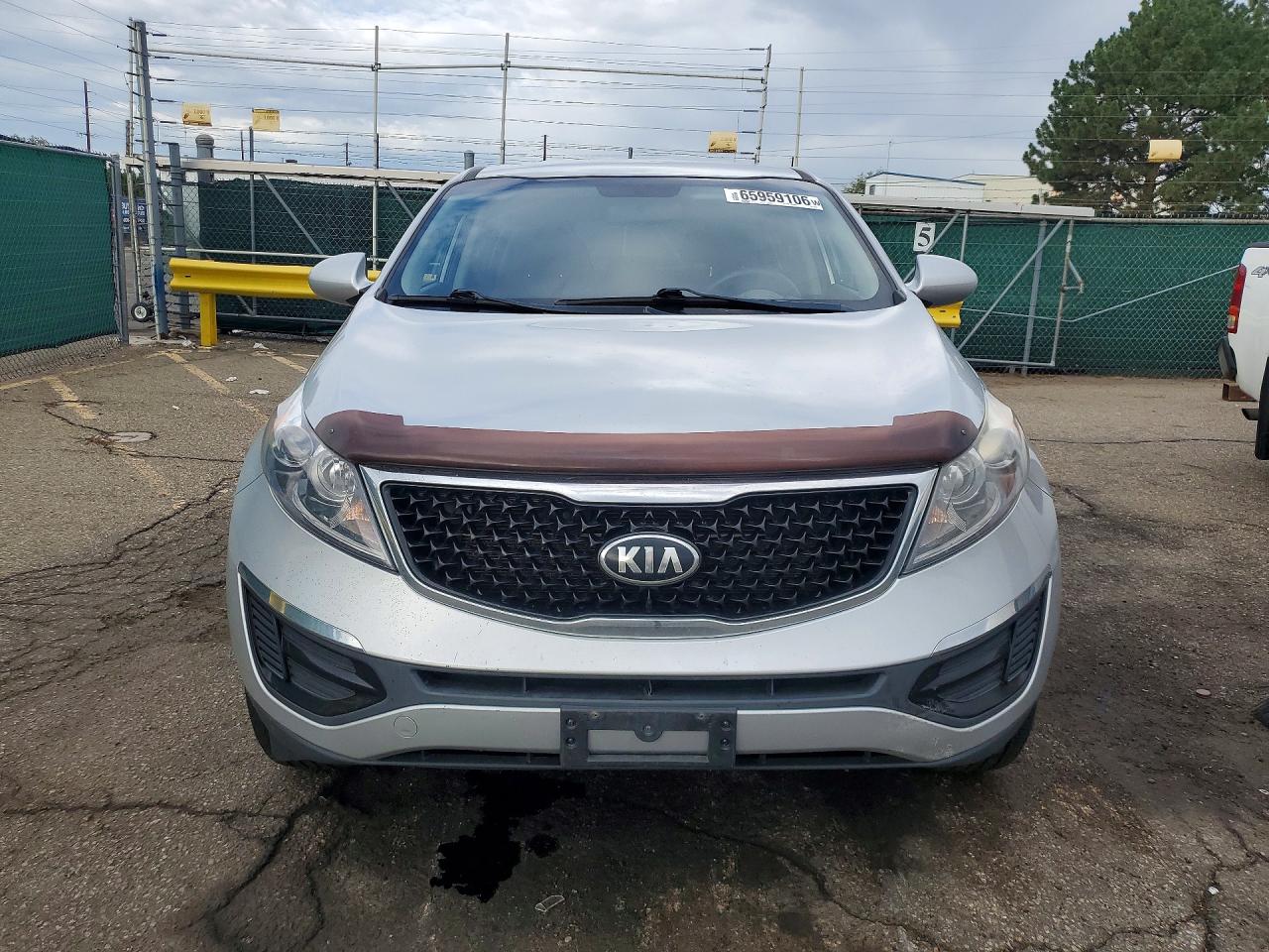 2016 Kia Sportage Lx Silver vin: KNDPBCAC9G7869104