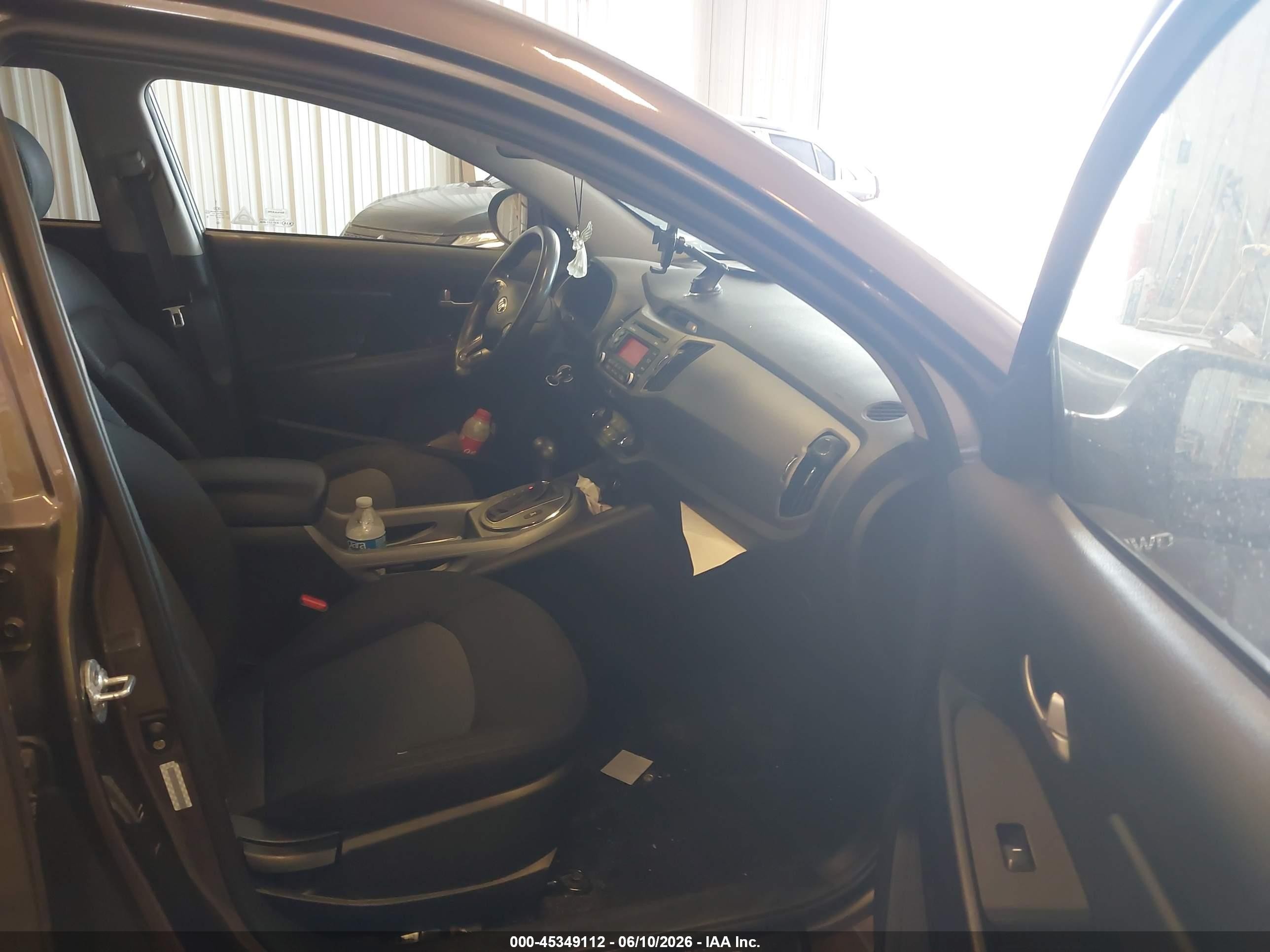 2015 Kia Sportage Lx Brown vin: KNDPBCACXF7705780