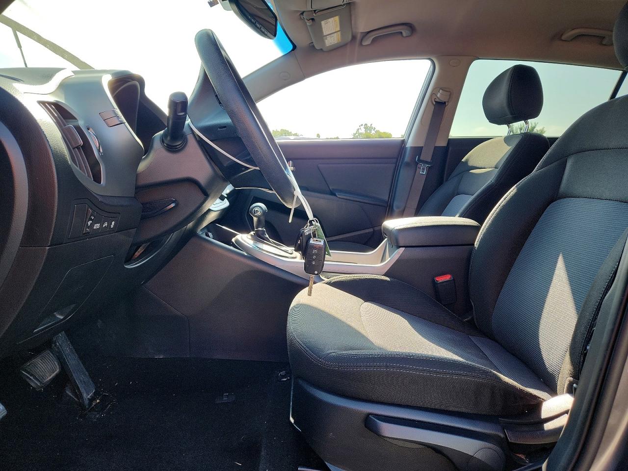2015 Kia Sportage Lx Gray vin: KNDPBCACXF7757877