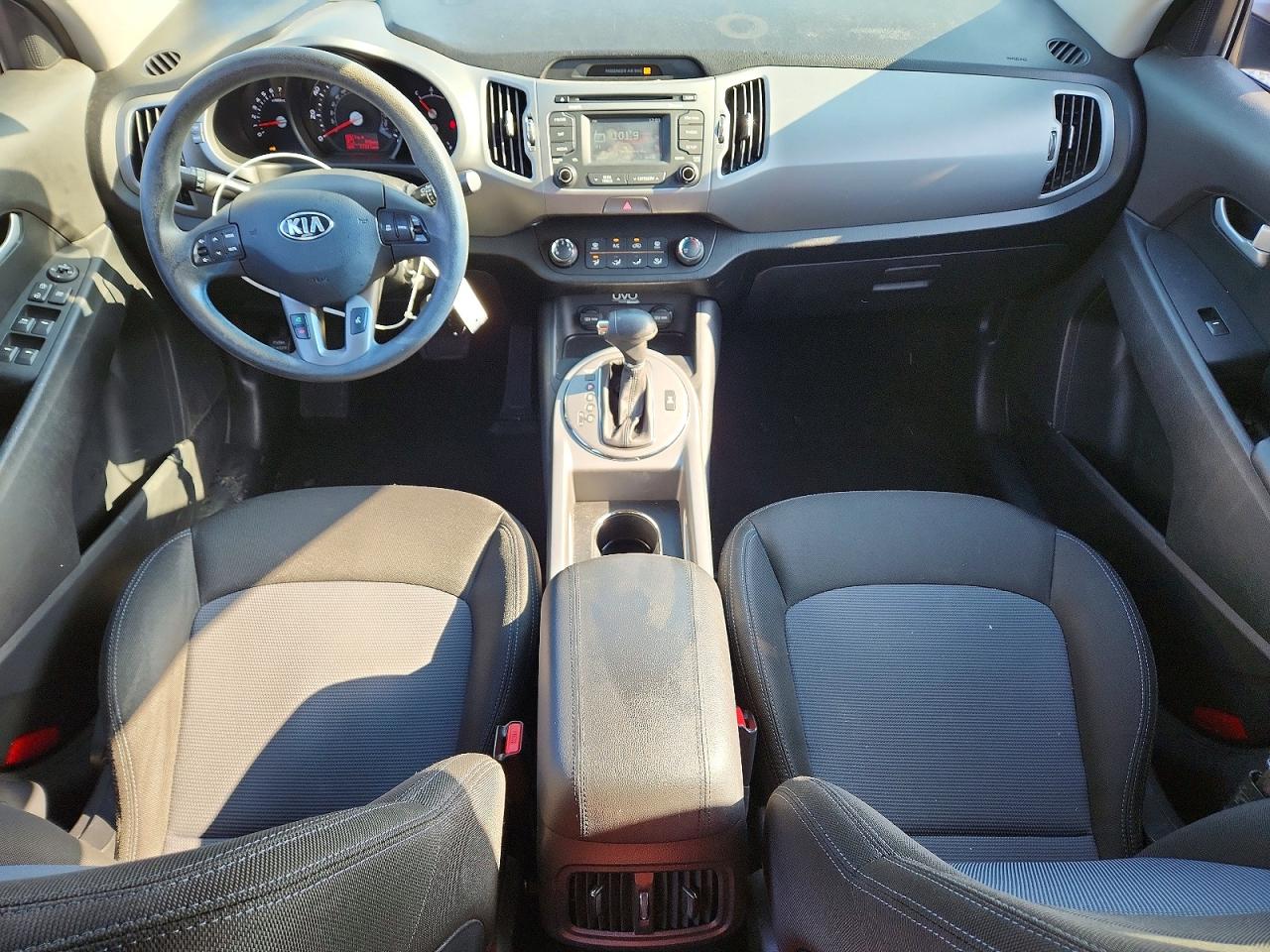 2015 Kia Sportage Lx Gray vin: KNDPBCACXF7757877