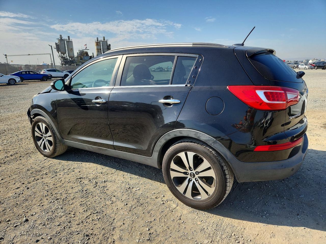 2011 Kia Sportage Ex Black vin: KNDPC3A20B7100505