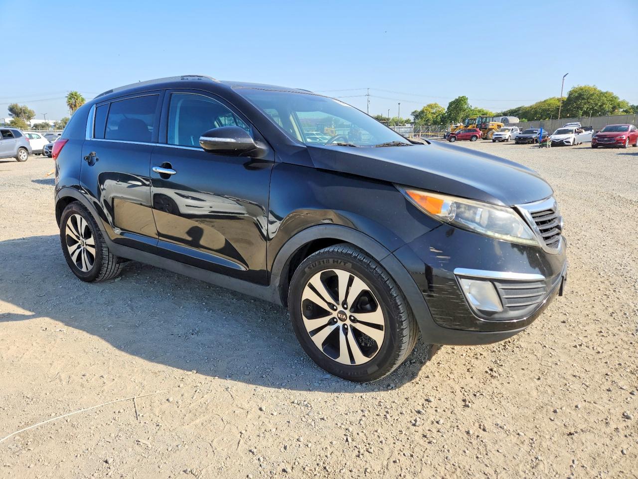2011 Kia Sportage Ex Black vin: KNDPC3A20B7100505