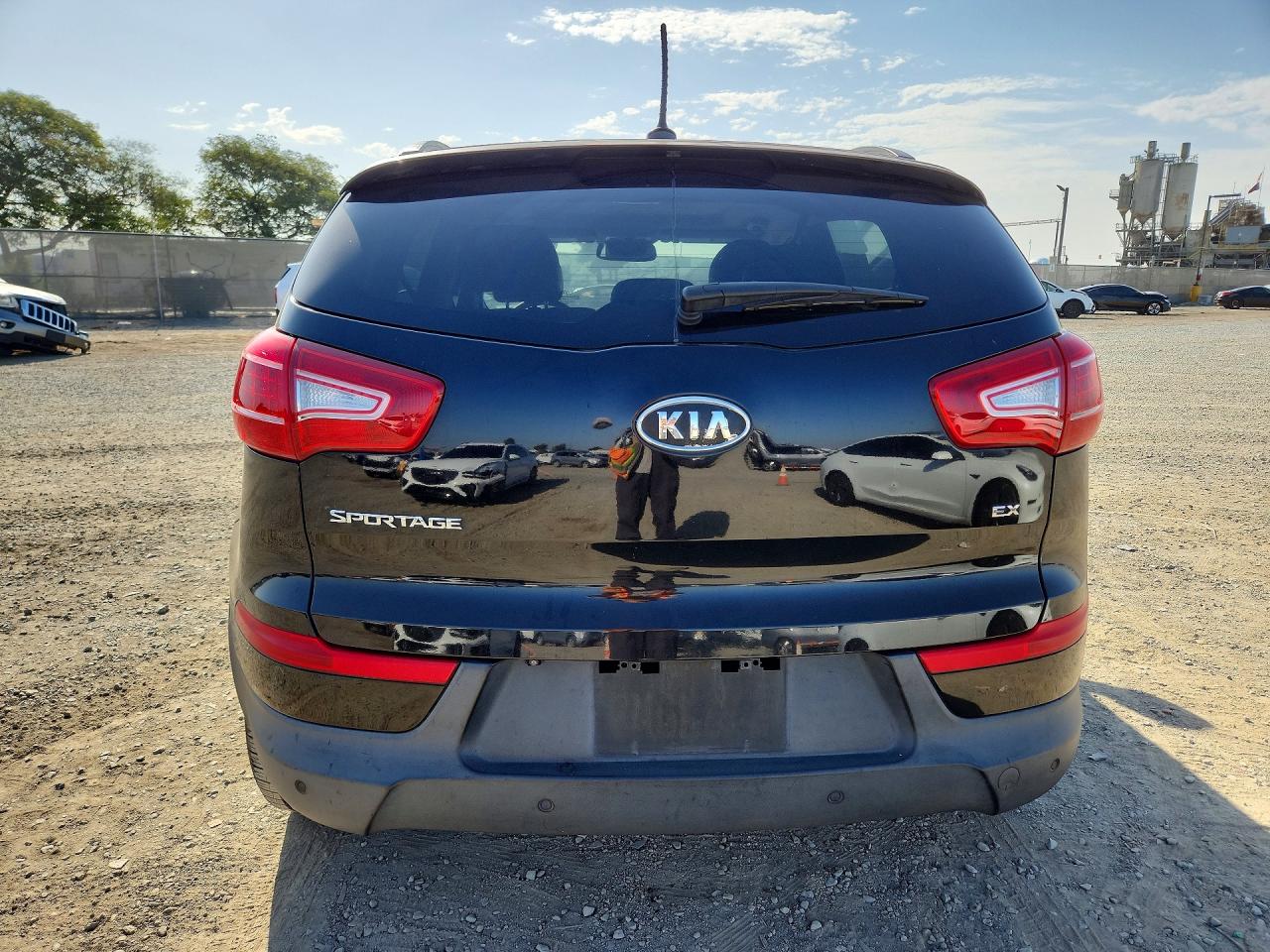 2011 Kia Sportage Ex Black vin: KNDPC3A20B7100505