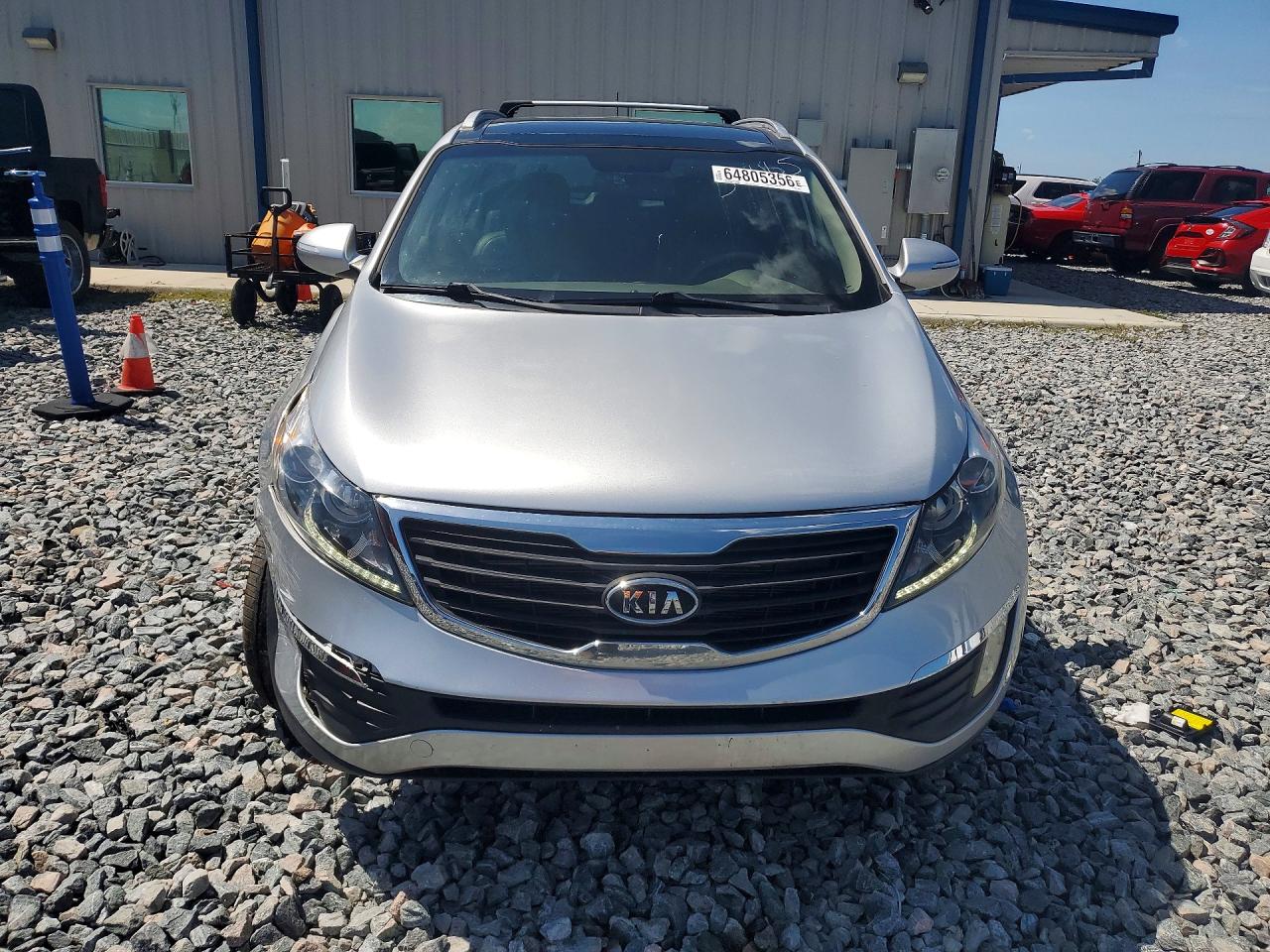 2011 Kia Sportage Ex Silver vin: KNDPC3A20B7112248