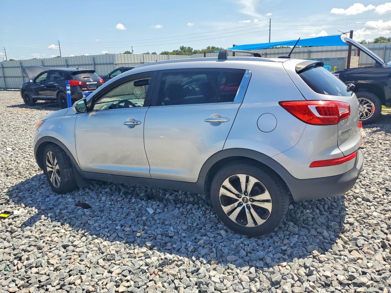 2011 Kia Sportage Ex Silver vin: KNDPC3A20B7112248