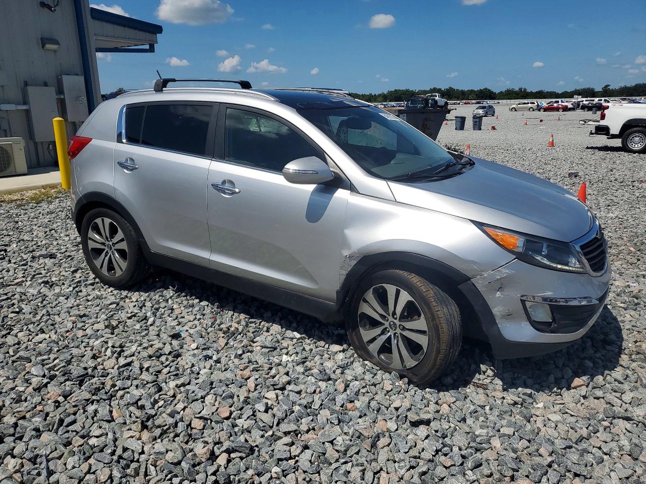 2011 Kia Sportage Ex Silver vin: KNDPC3A20B7112248