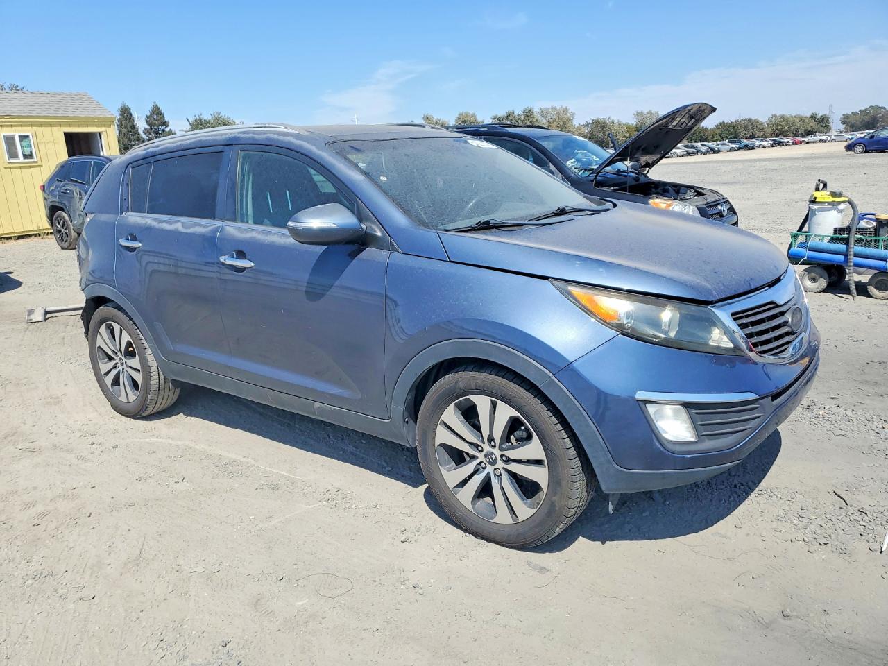 2012 Kia Sportage Ex Gray vin: KNDPC3A20C7173830