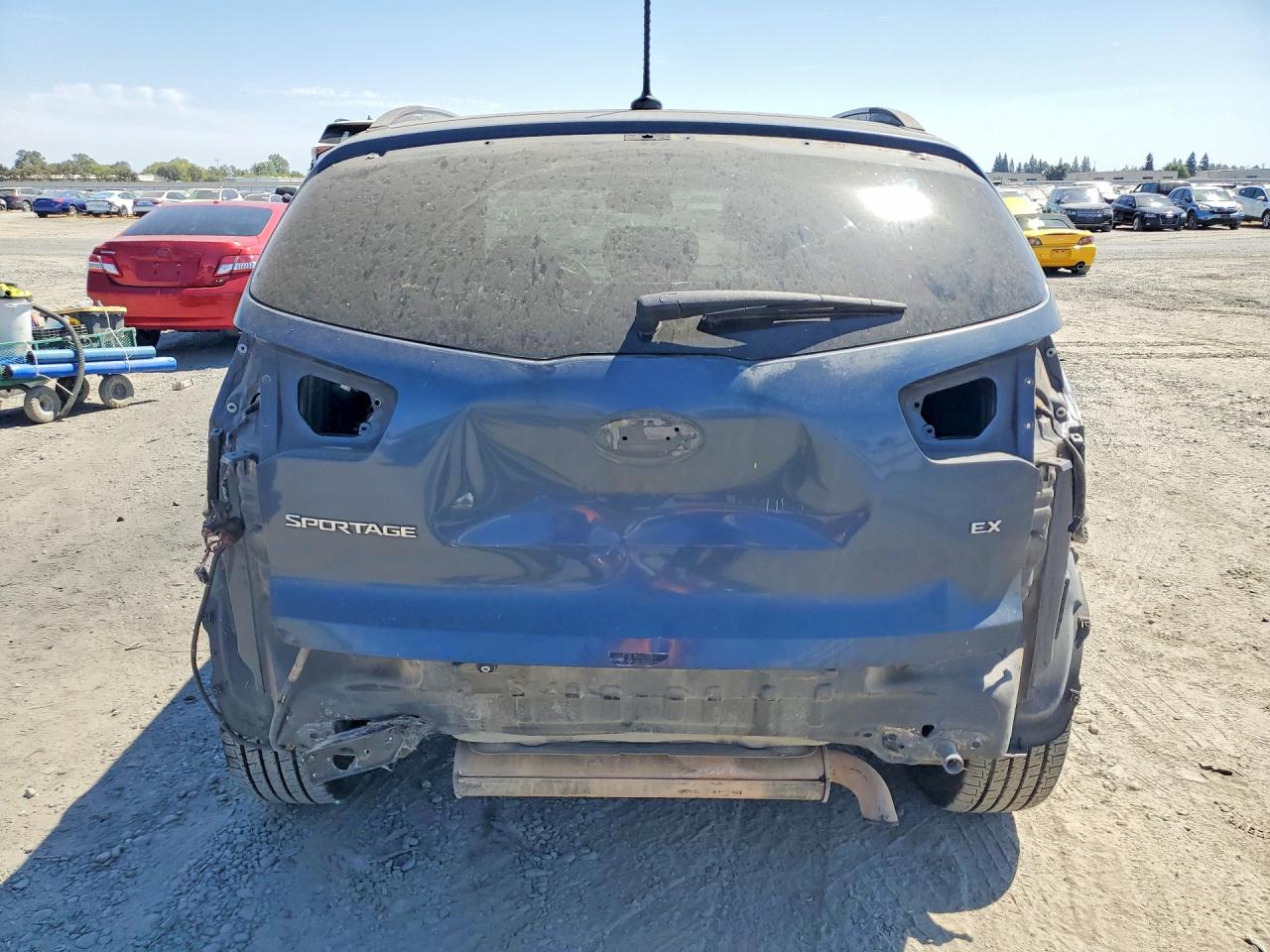 2012 Kia Sportage Ex Gray vin: KNDPC3A20C7173830