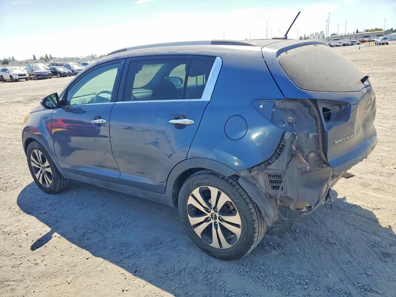 2012 Kia Sportage Ex Gray vin: KNDPC3A20C7173830