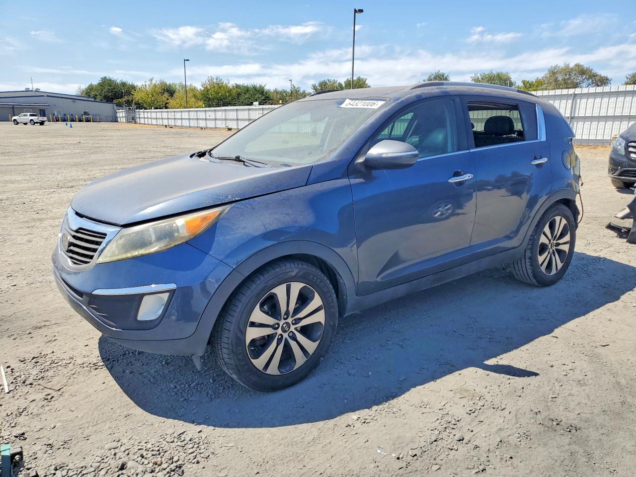 2012 Kia Sportage Ex Gray vin: KNDPC3A20C7173830