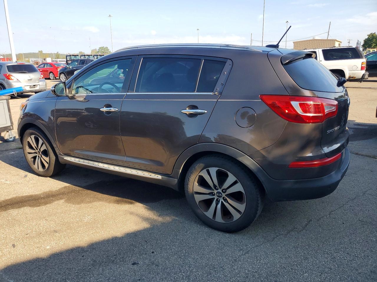 2012 Kia Sportage Ex Коричневый vin: KNDPC3A20C7345824