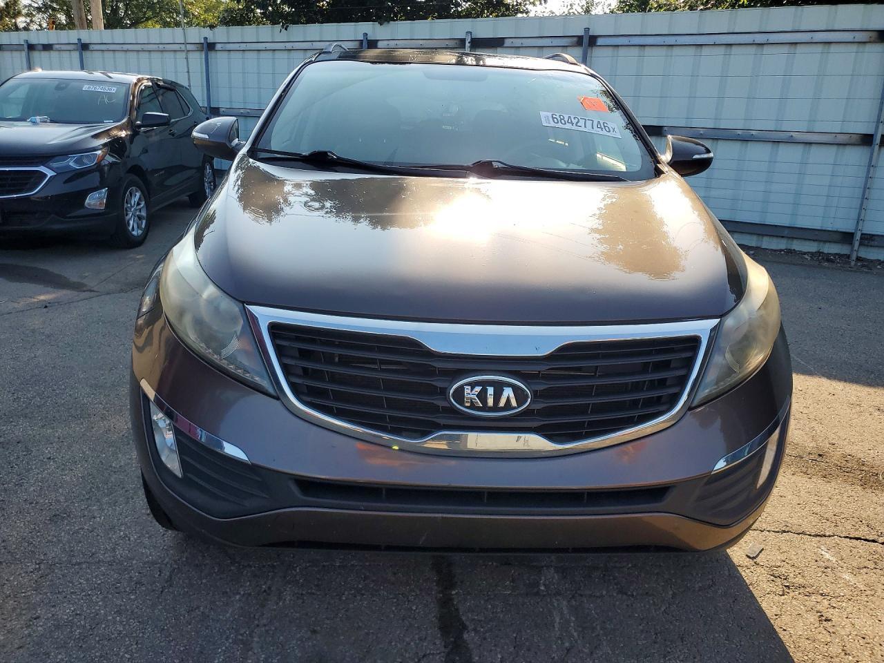 2012 Kia Sportage Ex Коричневый vin: KNDPC3A20C7345824