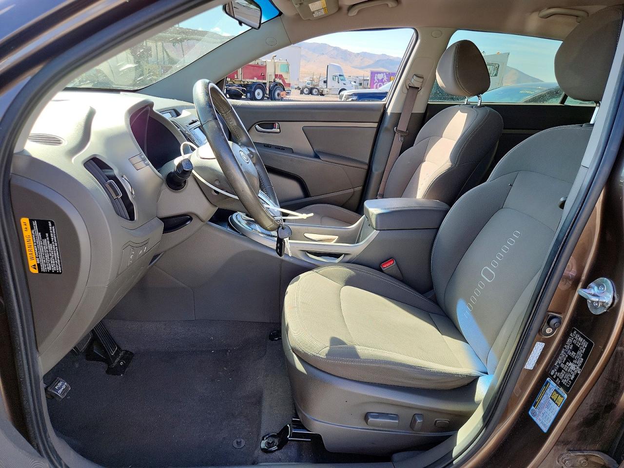 2011 Kia Sportage Ex Brown vin: KNDPC3A21B7021926