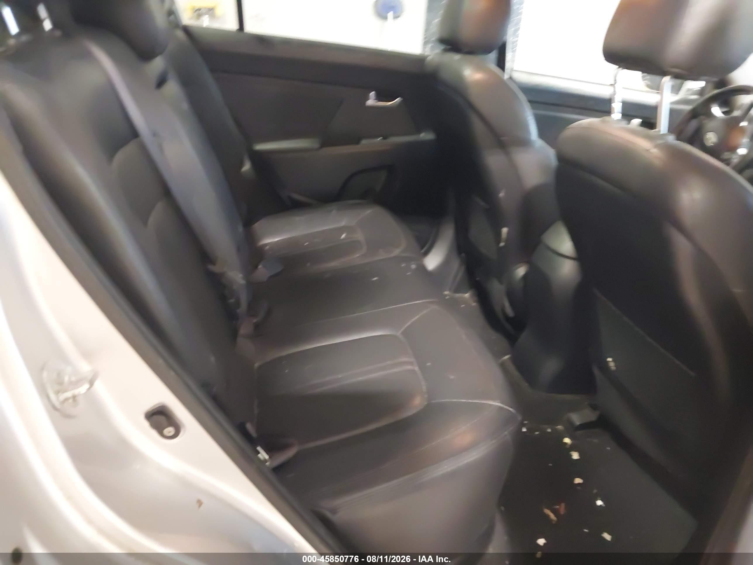 2011 Kia Sportage Ex Silver vin: KNDPC3A21B7033834