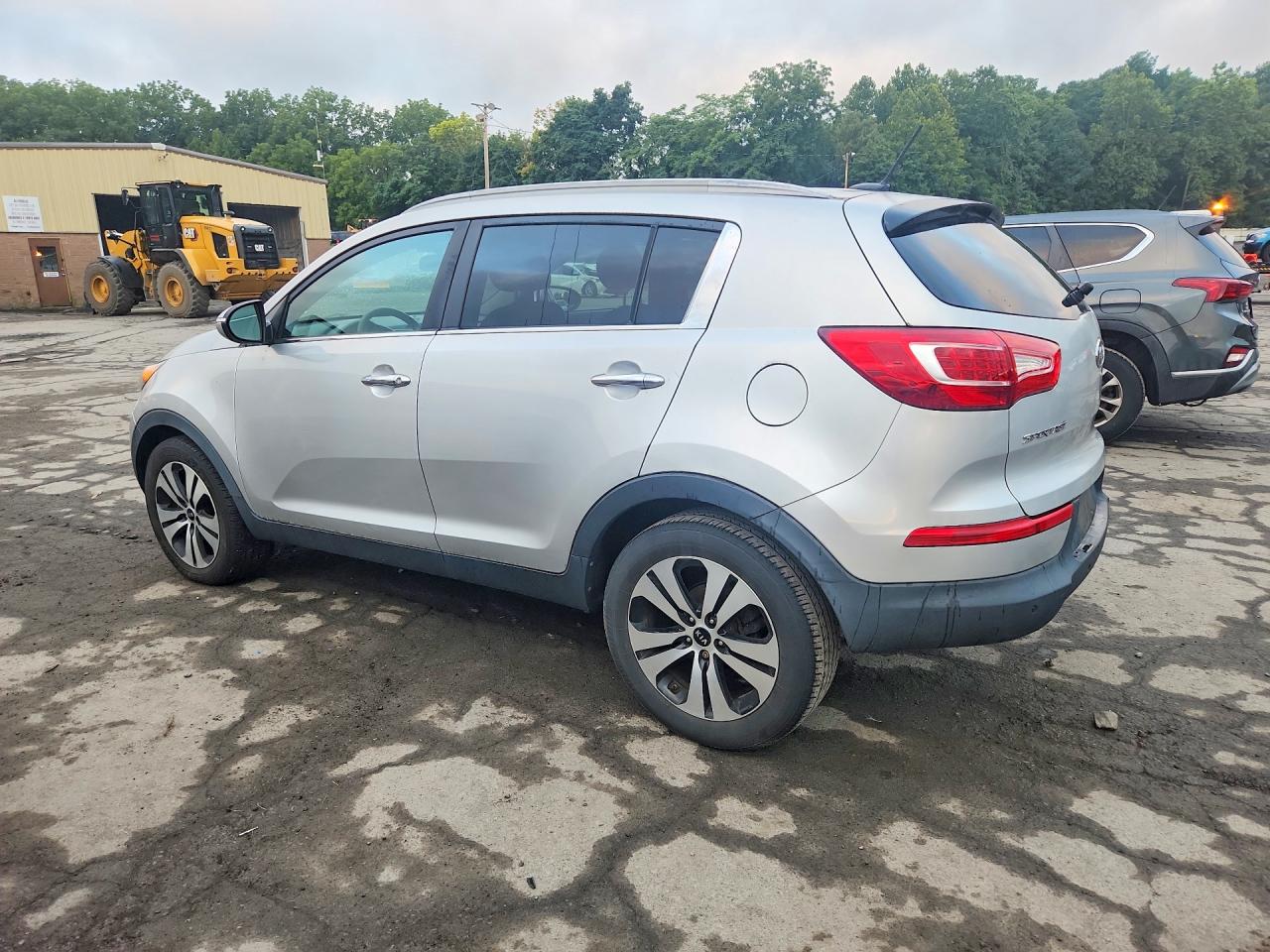 2012 Kia Sportage Ex Silver vin: KNDPC3A21C7333892