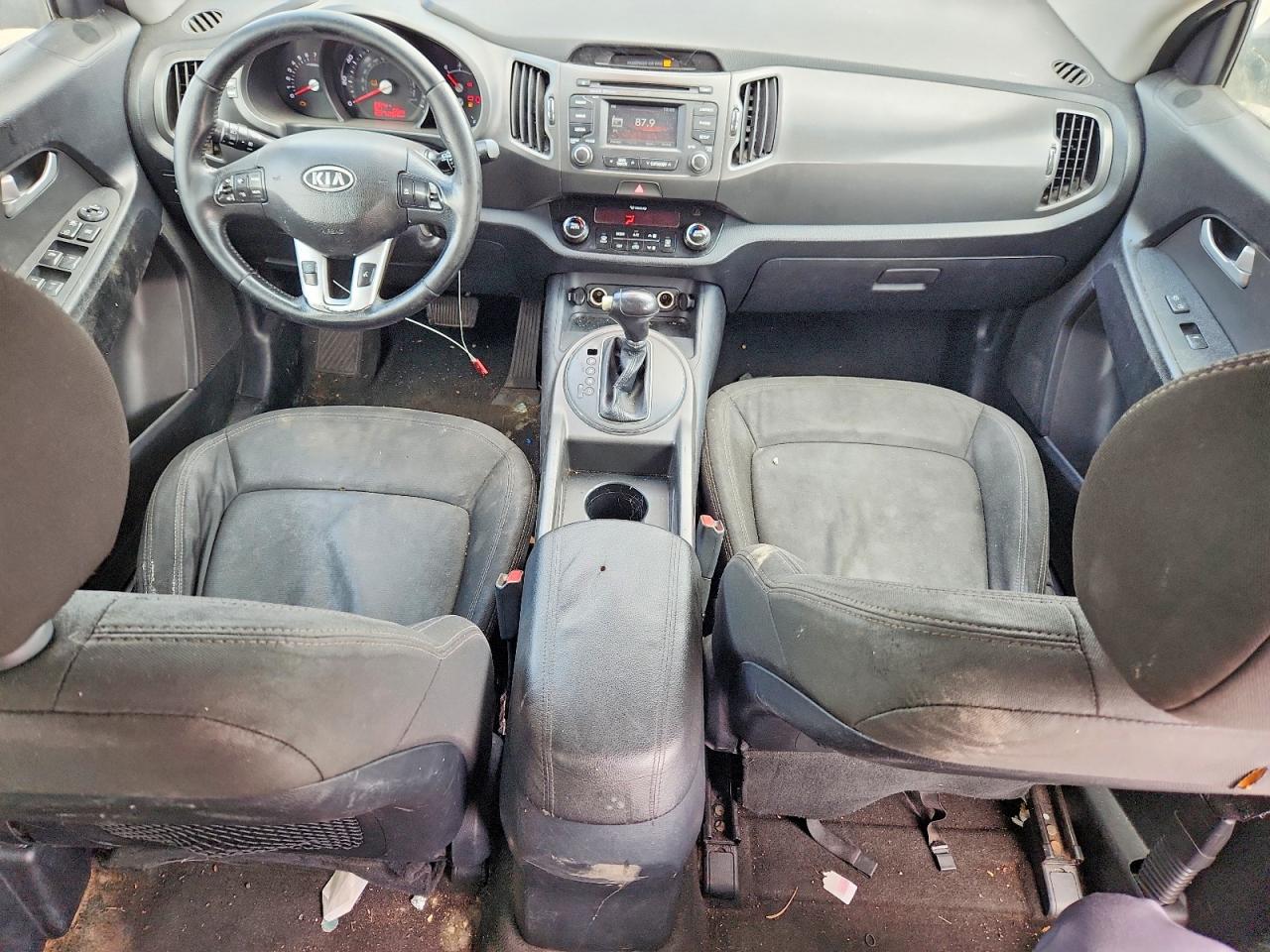 2012 Kia Sportage Ex Gray vin: KNDPC3A21C7343886
