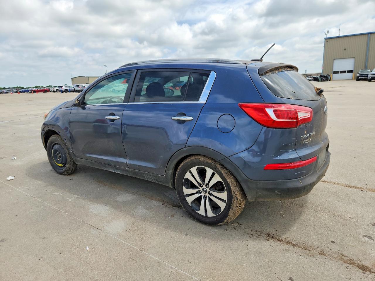 2012 Kia Sportage Ex Gray vin: KNDPC3A21C7343886
