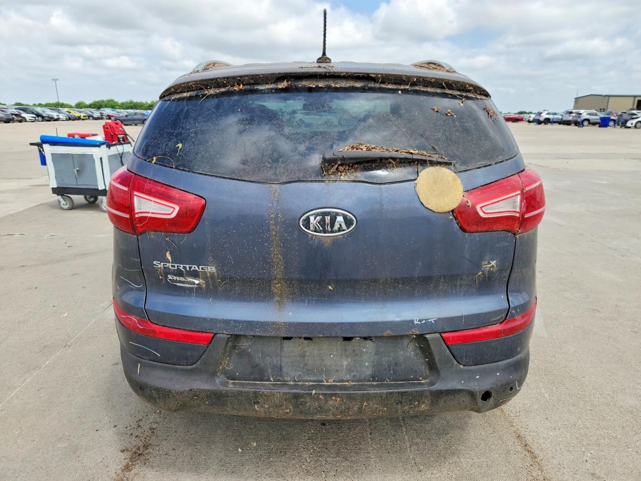 2012 Kia Sportage Ex Gray vin: KNDPC3A21C7343886