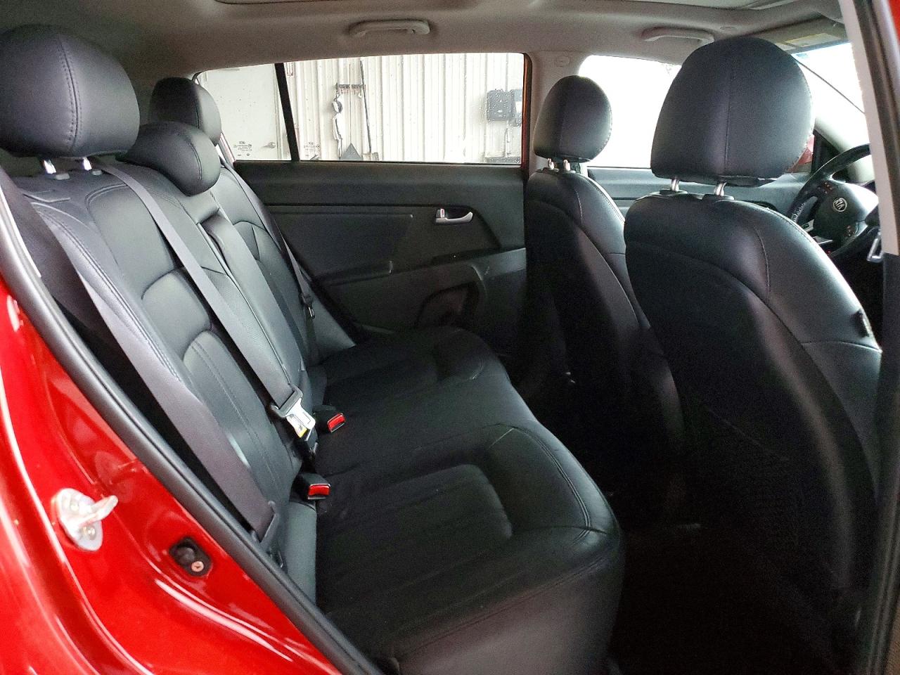 2013 Kia Sportage Ex Red vin: KNDPC3A21D7518865