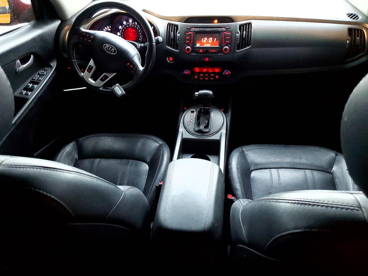 2013 Kia Sportage Ex Red vin: KNDPC3A21D7518865