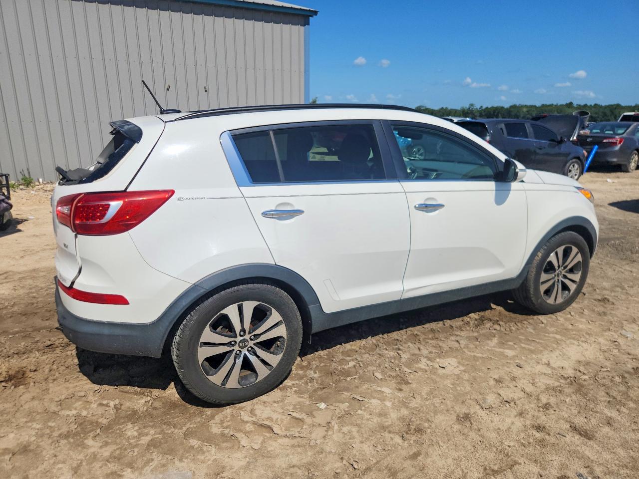 2012 Kia Sportage Ex Black vin: KNDPC3A22C7173327