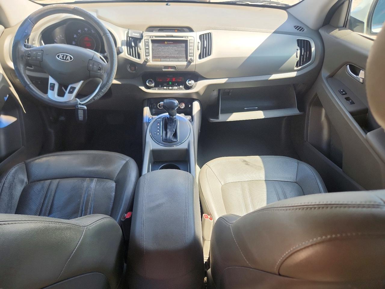 2012 Kia Sportage Ex Black vin: KNDPC3A22C7173327
