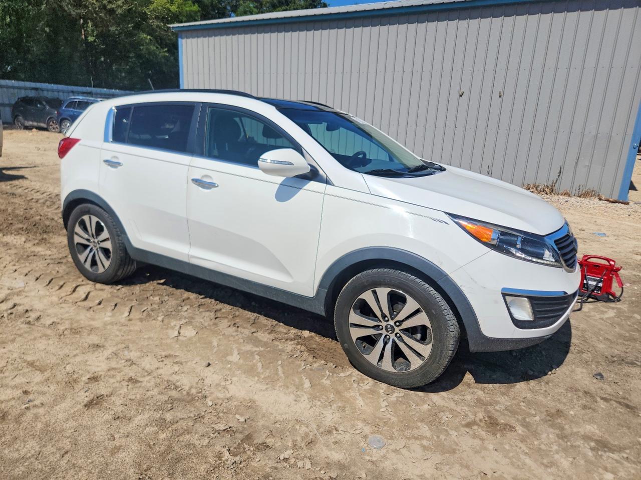 2012 Kia Sportage Ex Black vin: KNDPC3A22C7173327
