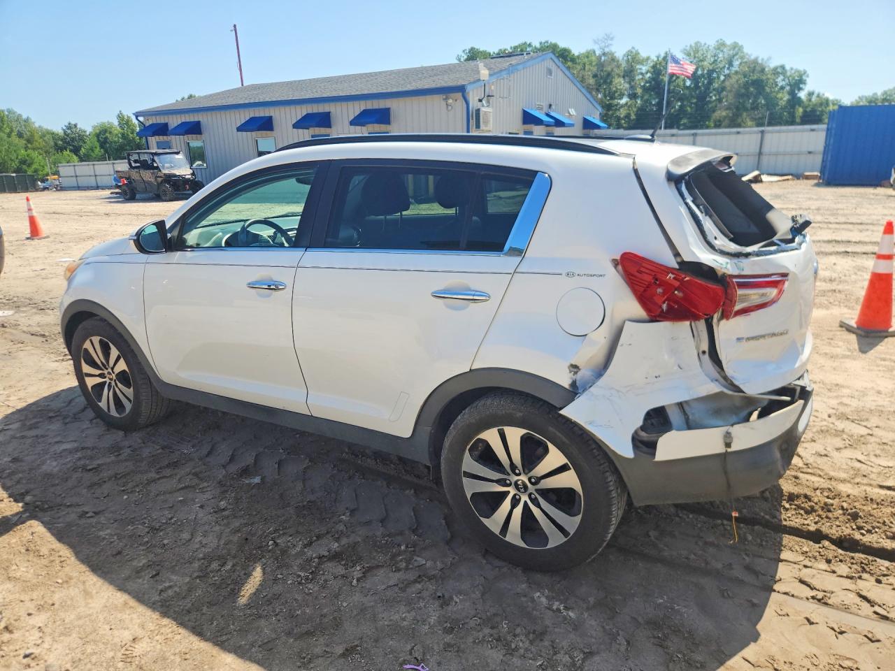 2012 Kia Sportage Ex Black vin: KNDPC3A22C7173327
