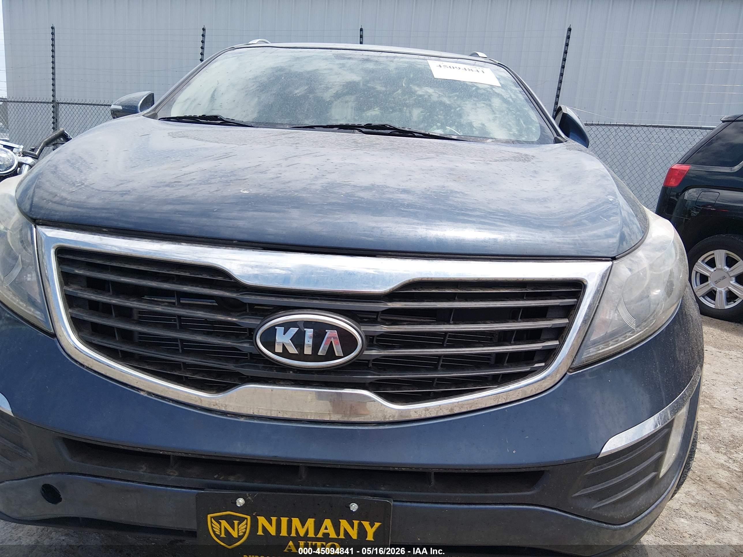 2012 Kia Sportage Ex Синий vin: KNDPC3A22C7341273