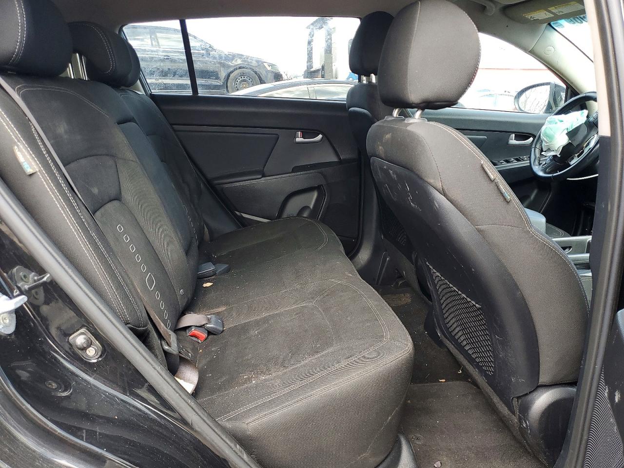 2013 Kia Sportage Ex Black vin: KNDPC3A22D7474228