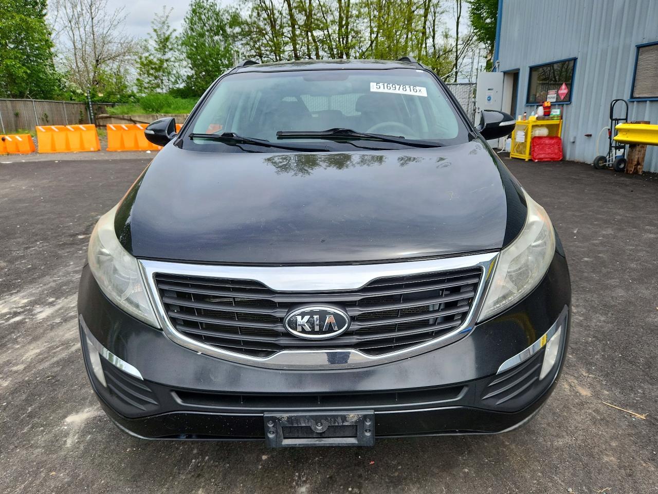 2011 Kia Sportage Ex Charcoal vin: KNDPC3A23B7013410