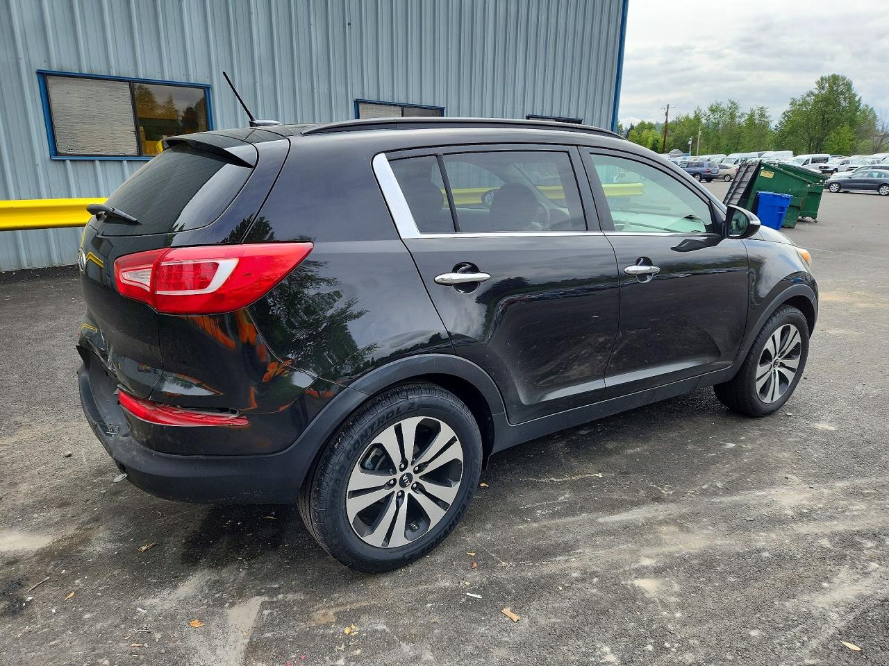 2011 Kia Sportage Ex Charcoal vin: KNDPC3A23B7013410