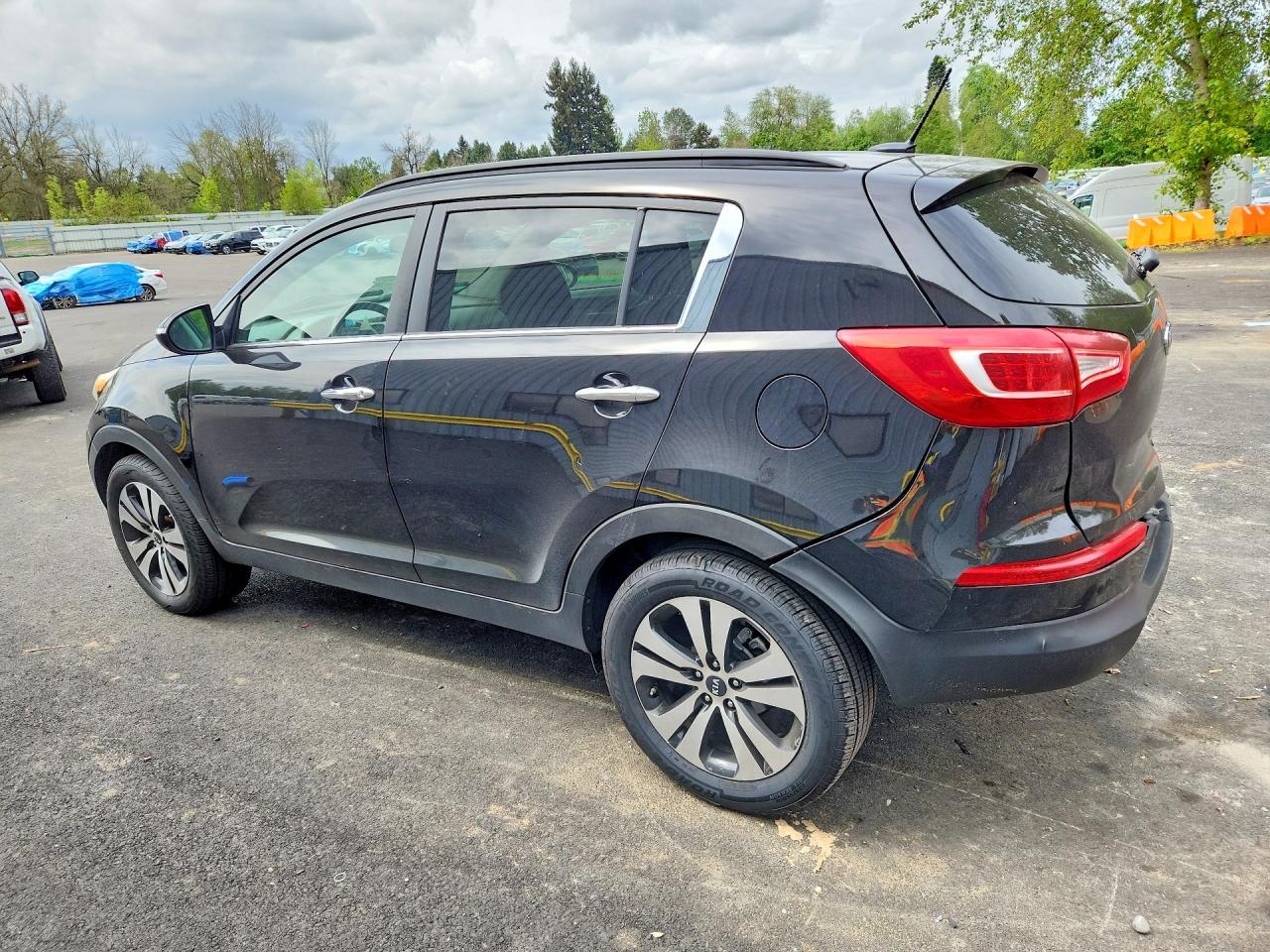 2011 Kia Sportage Ex Charcoal vin: KNDPC3A23B7013410