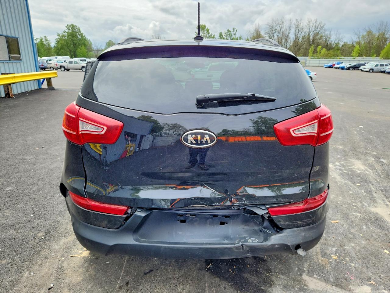 2011 Kia Sportage Ex Charcoal vin: KNDPC3A23B7013410