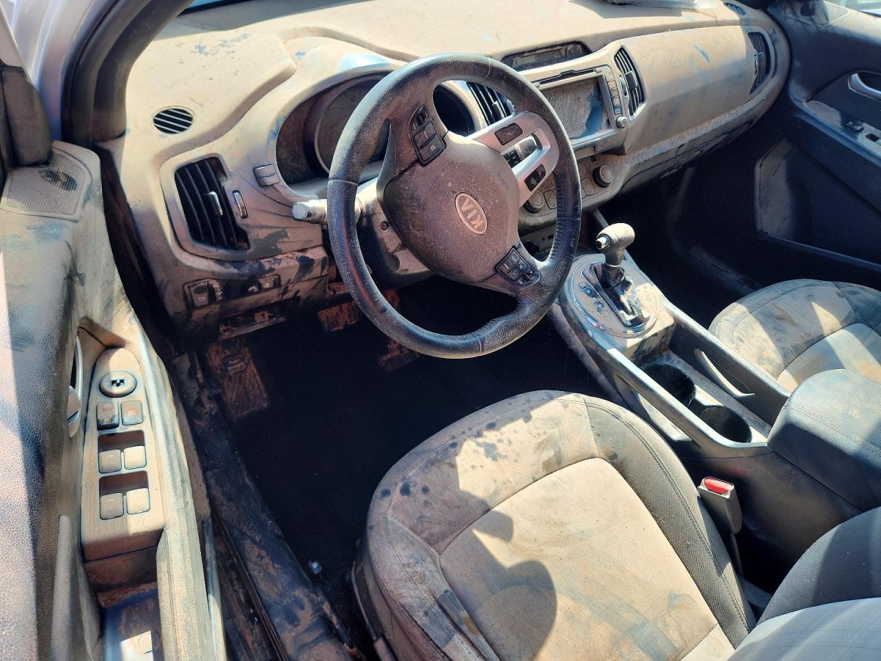 2011 Kia Sportage Ex White vin: KNDPC3A23B7071324