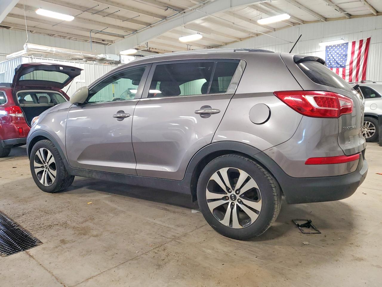 2011 Kia Sportage Ex Tan vin: KNDPC3A23B7155496