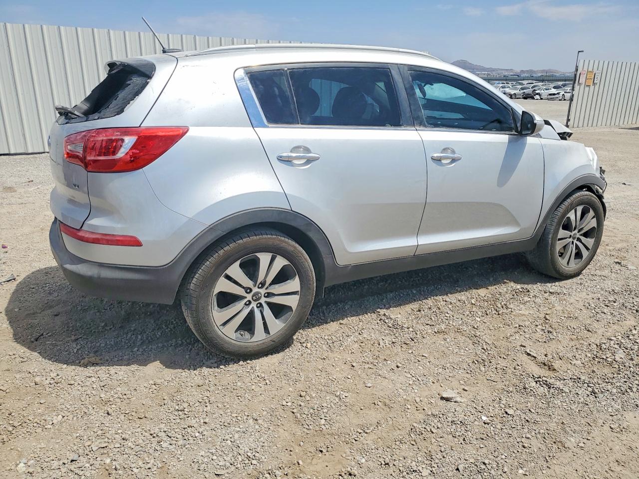 2012 Kia Sportage Ex Silver vin: KNDPC3A23C7304992