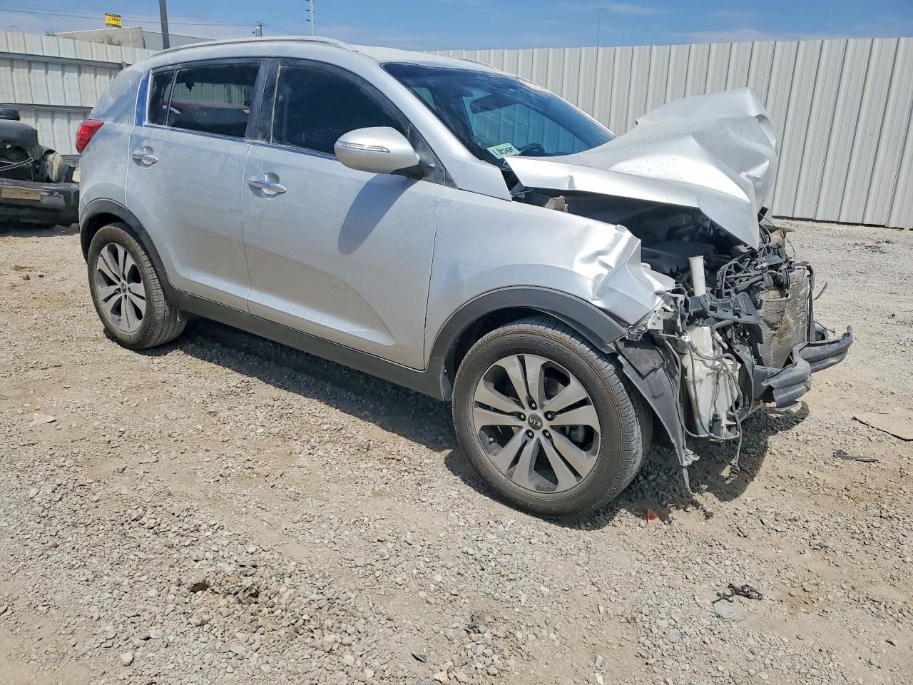 2012 Kia Sportage Ex Silver vin: KNDPC3A23C7304992
