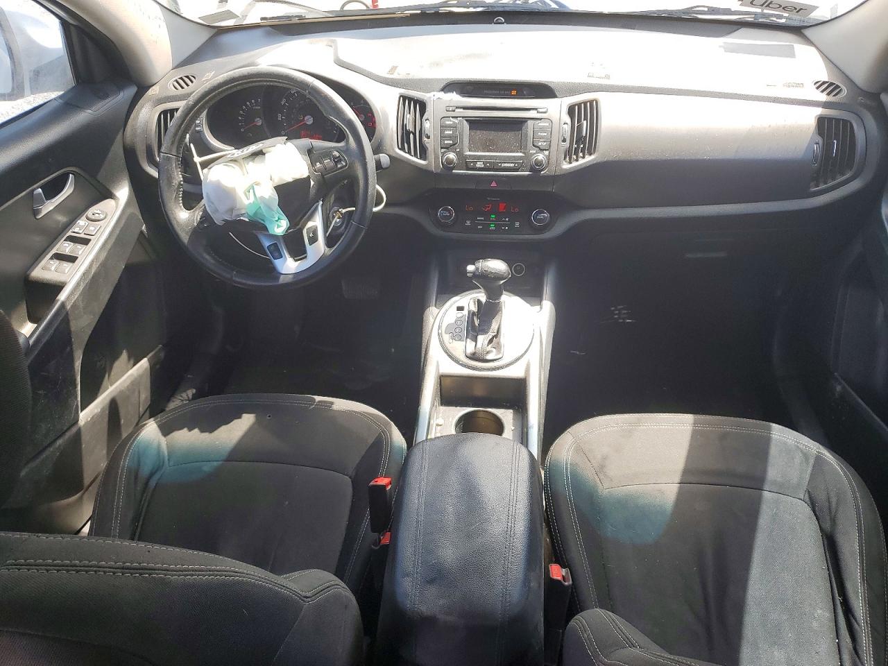 2012 Kia Sportage Ex Silver vin: KNDPC3A23C7304992