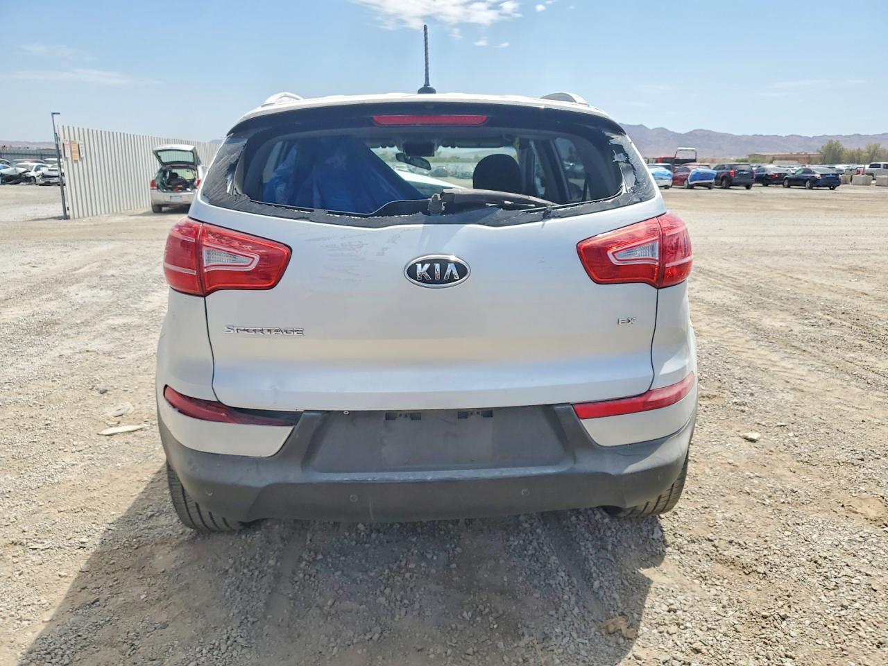 2012 Kia Sportage Ex Silver vin: KNDPC3A23C7304992