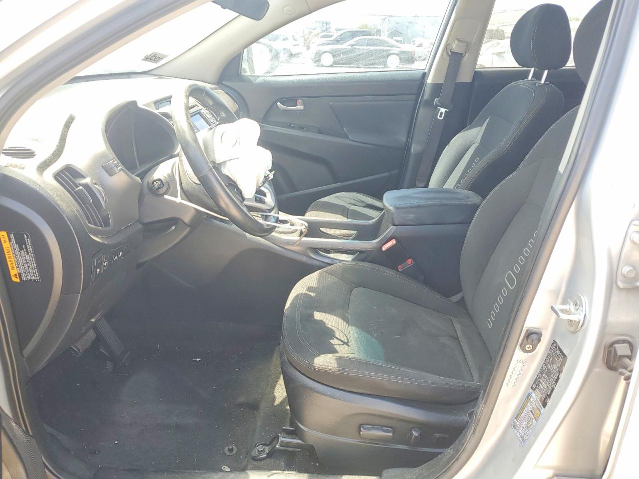 2012 Kia Sportage Ex Silver vin: KNDPC3A23C7304992