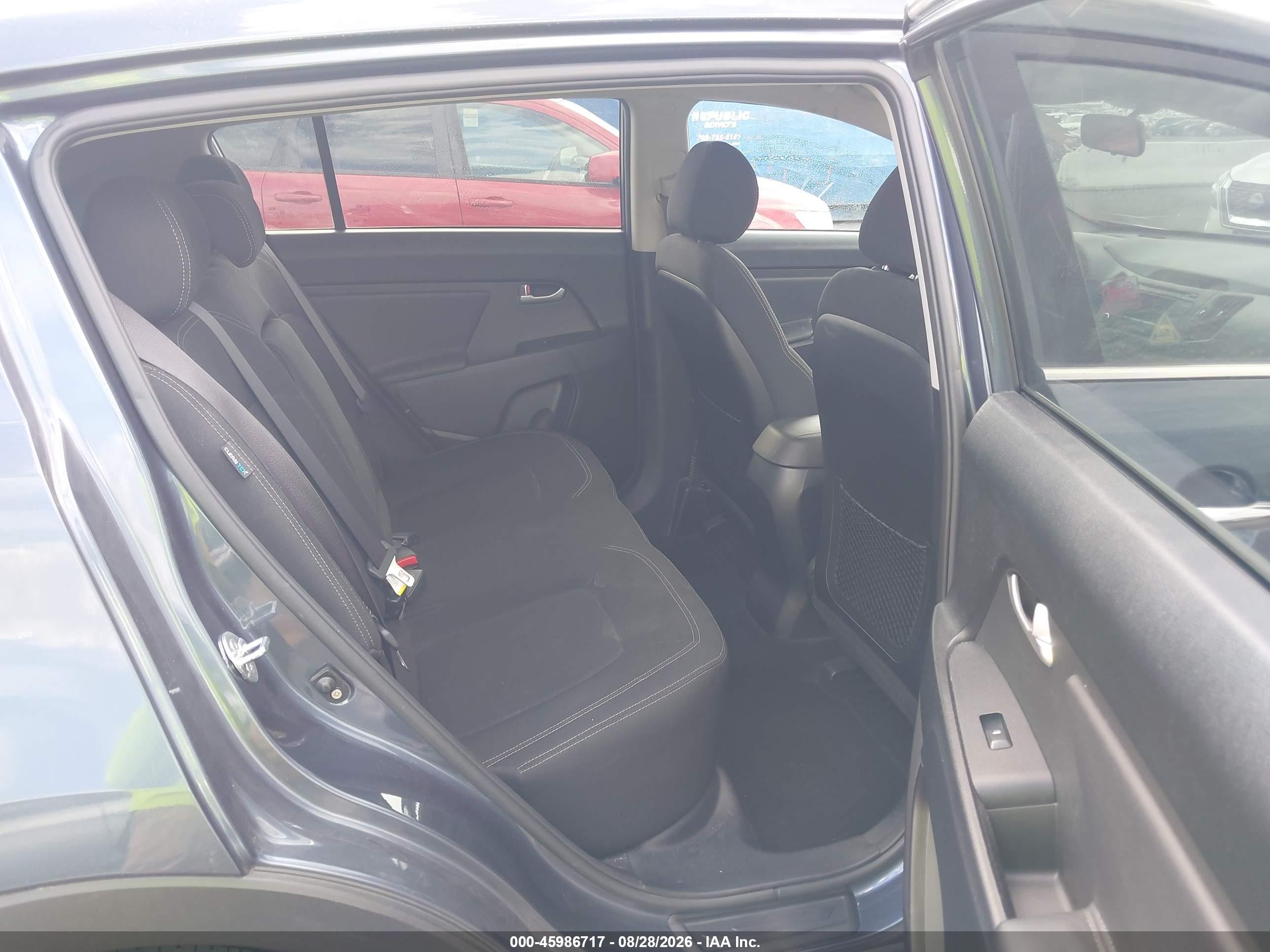 2012 Kia Sportage Ex Blue vin: KNDPC3A23C7346997