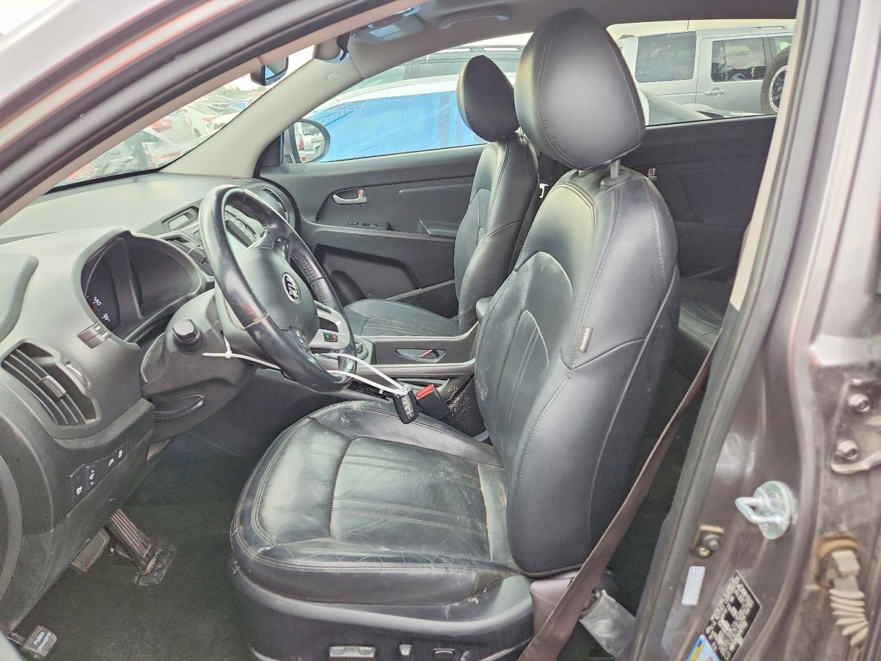 2013 Kia Sportage Ex Gray vin: KNDPC3A23D7477722