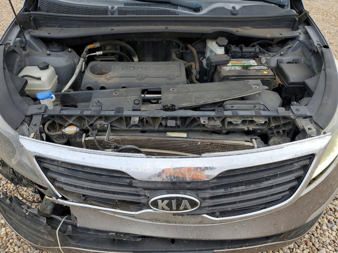 2012 Kia Sportage Ex Серый vin: KNDPC3A24C7174673
